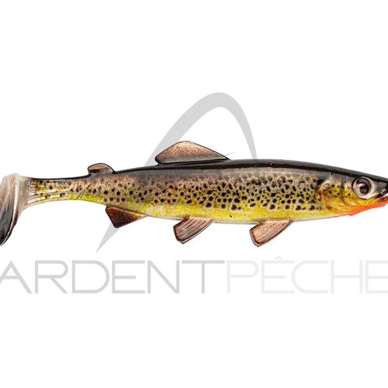 Leurre souple BALZER Shirasu clone shad brown trout x1