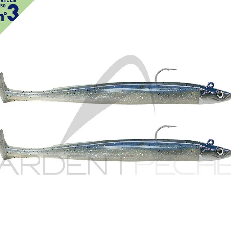 Leurre souple FIIISH Crazy paddle tail double combo 150