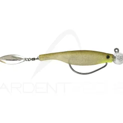 Leurre souple HYPERLASTICS Dartspin football jig head 4.5 10g