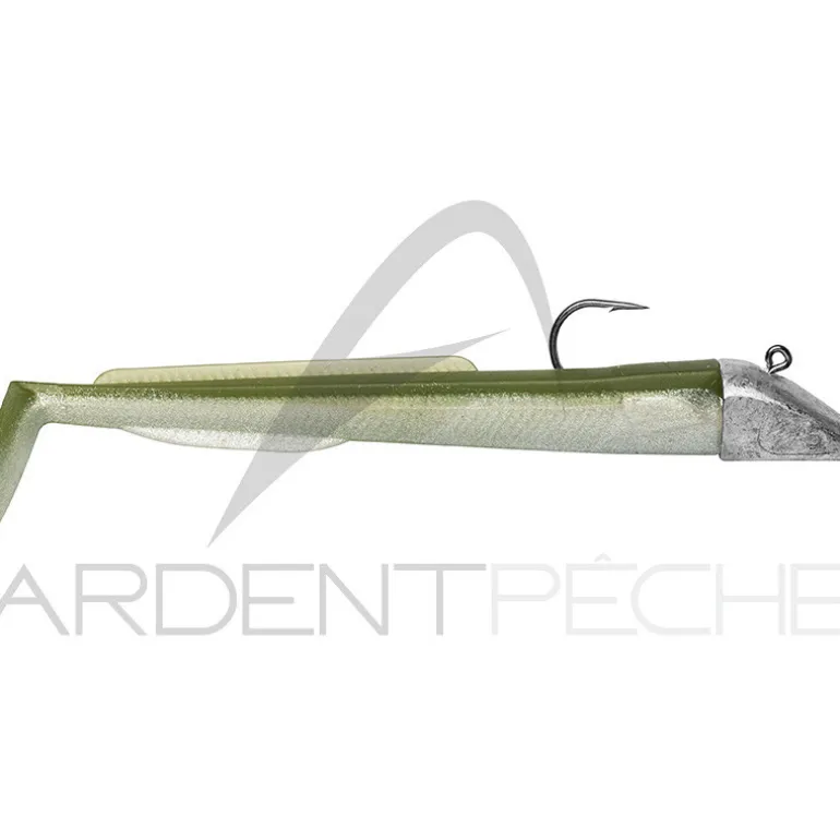 Leurre souple POWERLINE Sand eel monté 10cm 25g