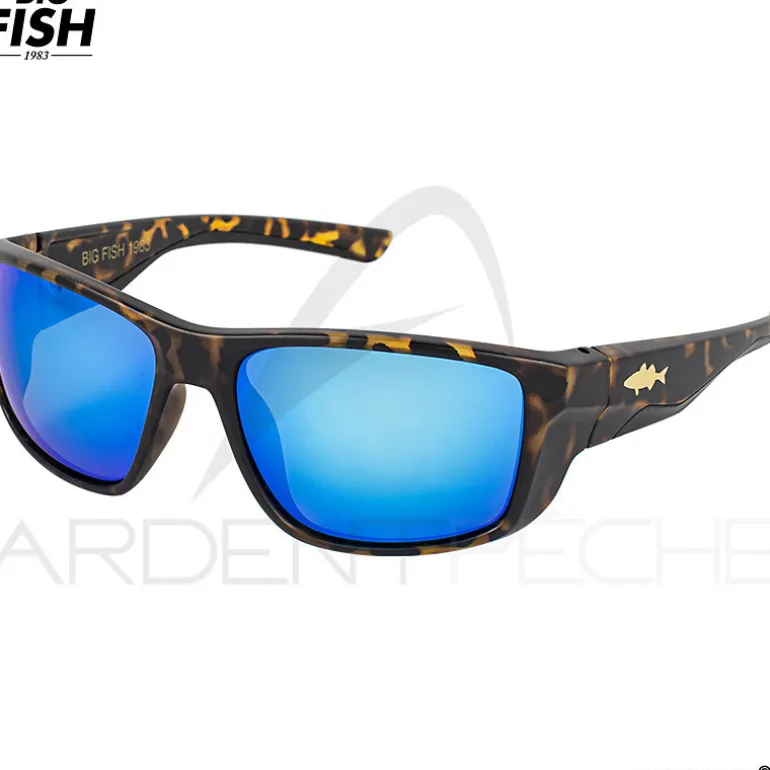 Lunettes polarisantes BIG FISH 1983 The mask evo Sea bass iridium blue