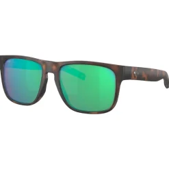 Lunettes polarisantes COSTA DEL MAR Spearo Matte tortoise Green mirror 580G