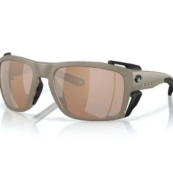 Lunettes polarisantes COSTA DEL MAR King tide 8 Matte sable Copper silver mirror 580G