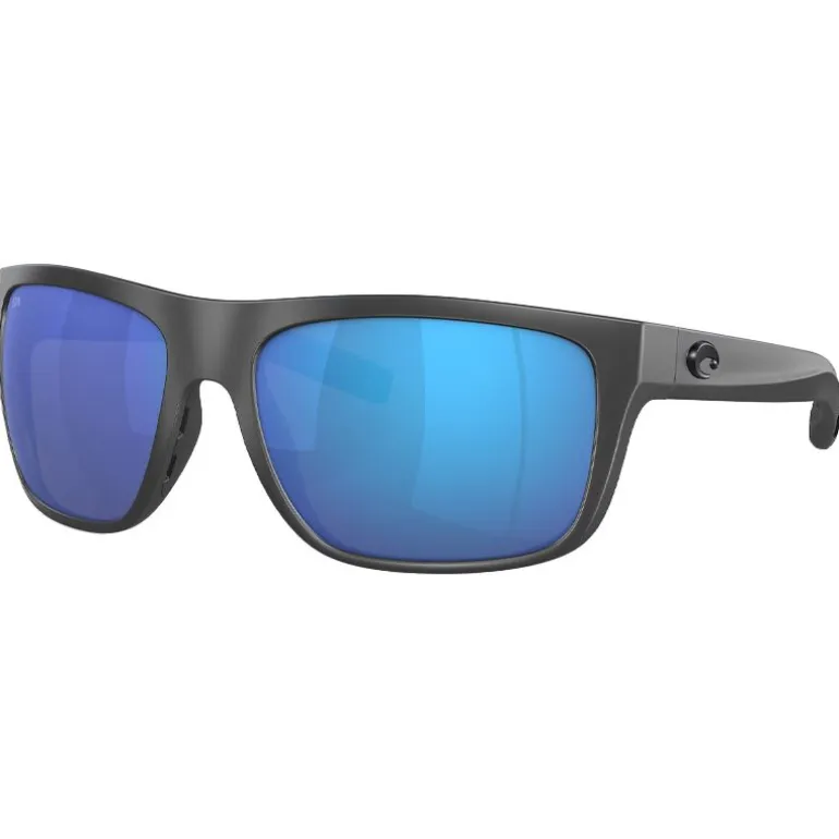Lunettes polarisantes COSTA DEL MAR Broadbill Matte black Blue mirror 580G