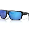 Lunettes polarisantes COSTA DEL MAR Fly line Matte black Blue mirror 580G