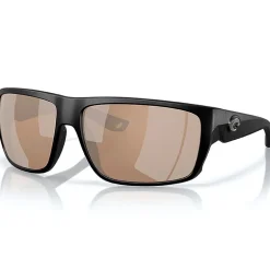 Lunettes polarisantes COSTA DEL MAR Fly line Matte black Copper silver mirror 580G
