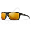 Lunettes polarisantes WILEY X Kingpin captivate Bronze mirror matte black frame