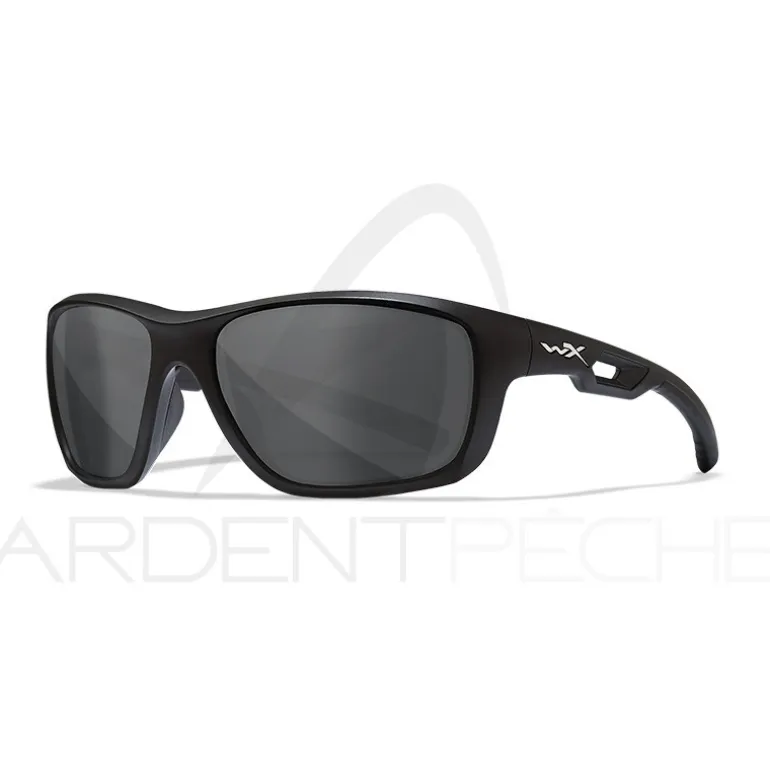 Lunettes polarisantes WILEY X Aspect Smoke grey Matte black frame