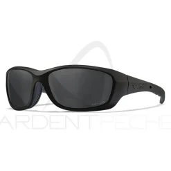 Lunettes polarisantes WILEY X Gravity captivate Grey Black ops matte black frame