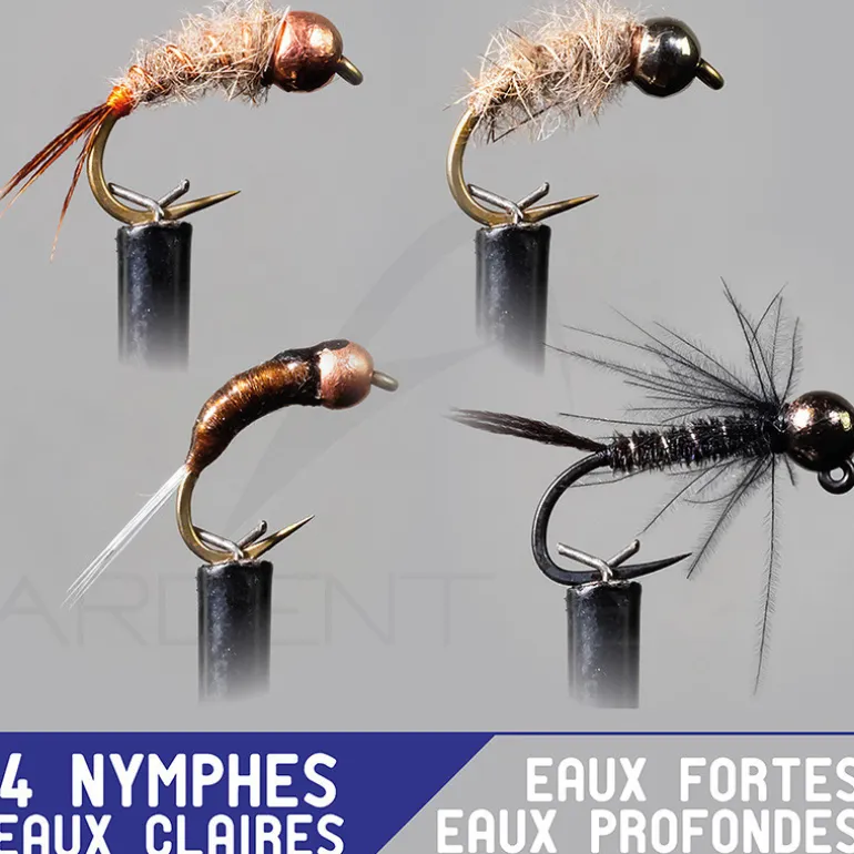 Montage nymphe GARBOLINO Début de saison eaux fortes / eaux claires
