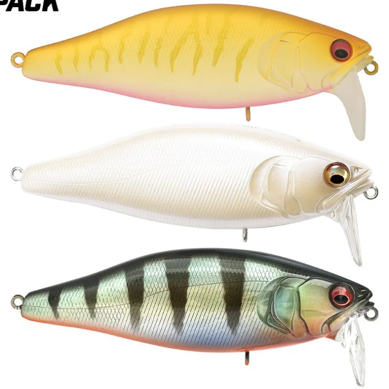 Pack de 3 leurres MEGABASS I Jack