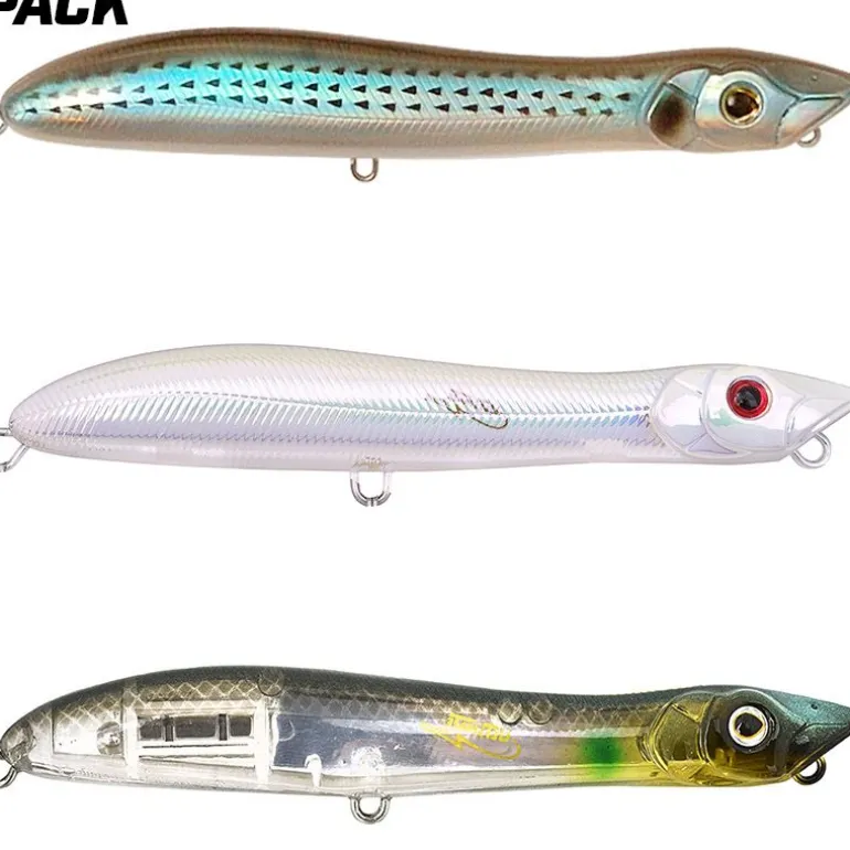 Pack de 3 leurres XORUS Patchinko 125 spécial coup du soir