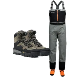 Pack waders GRUNDENS Bedrock + chaussures Bankside
