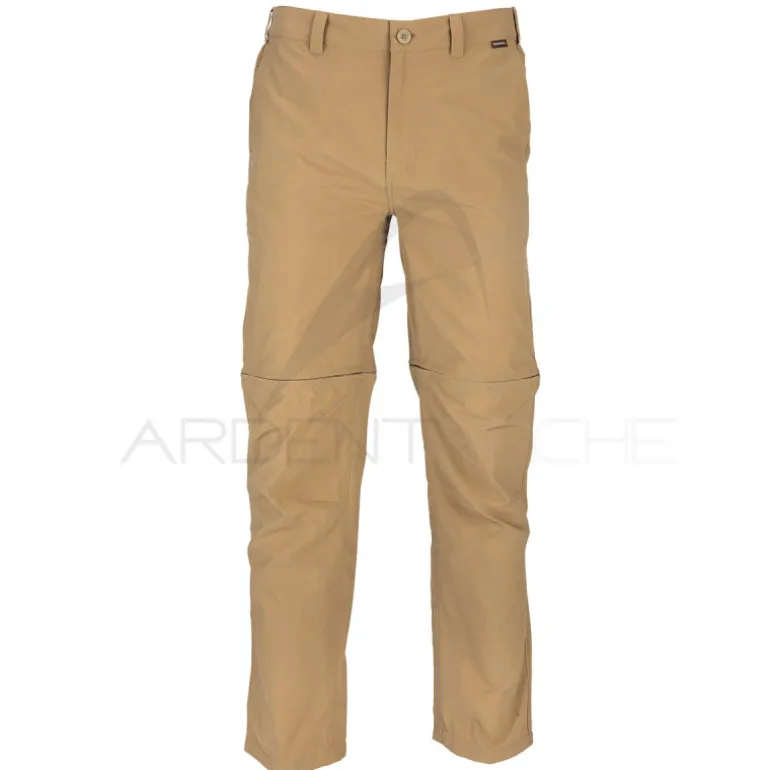 Pantalon SIMMS Superlight Zip-Off Pant Cork