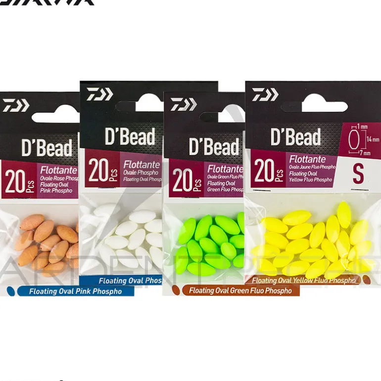 Perles DAIWA Flottantes ovales phospho