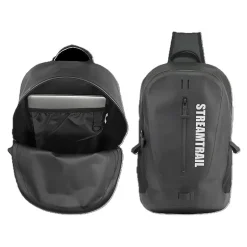 Sling pack STREAM TRAIL Stormy stream sider Black
