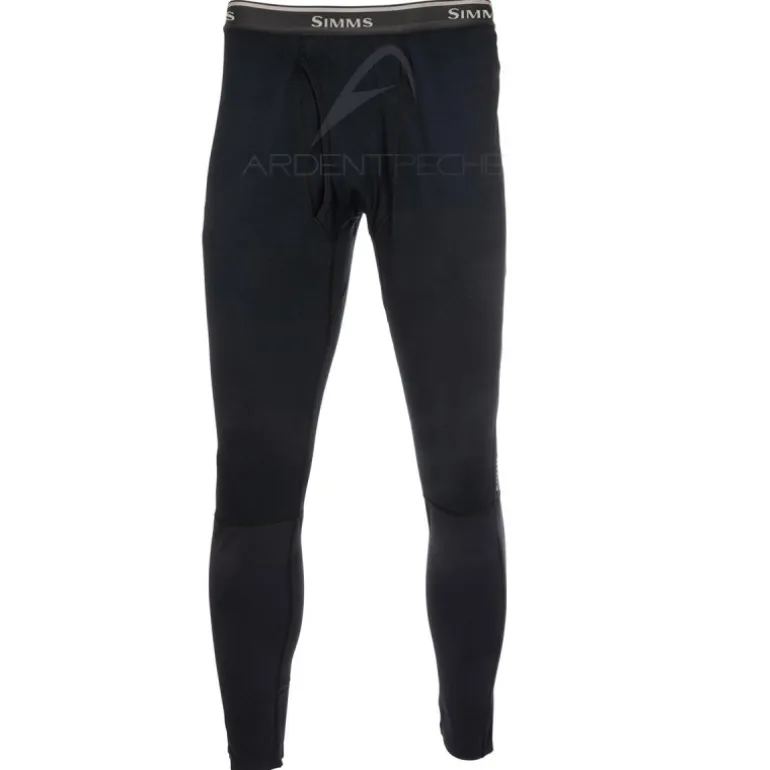 Sous-vêtement SIMMS Heavyweight Baselayer Bottom Black