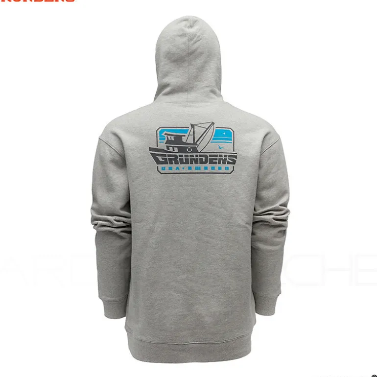 Sweat GRUNDENS Displacement hoodie commercial boat Athletic heather