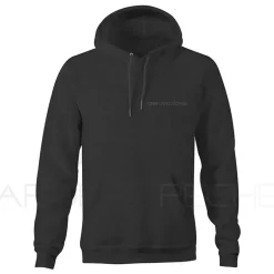 Sweat GRUNDENS Displacement hoodie black heather