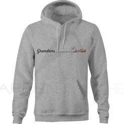 Sweat GRUNDENS Lobsterman hoodie Athletic heather