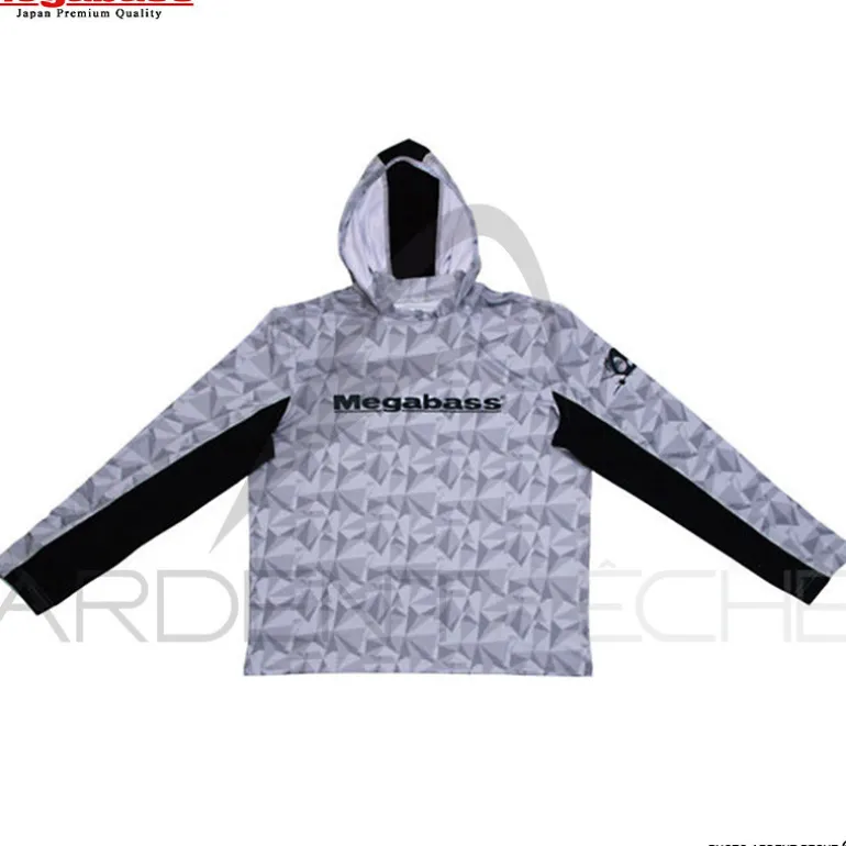 Sweat MEGABASS Game hoodie white