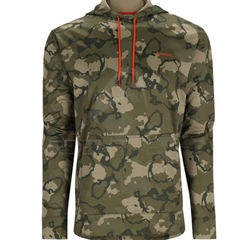 Sweat SIMMS Challenger Hoody Regiment Camo Olive Drab
