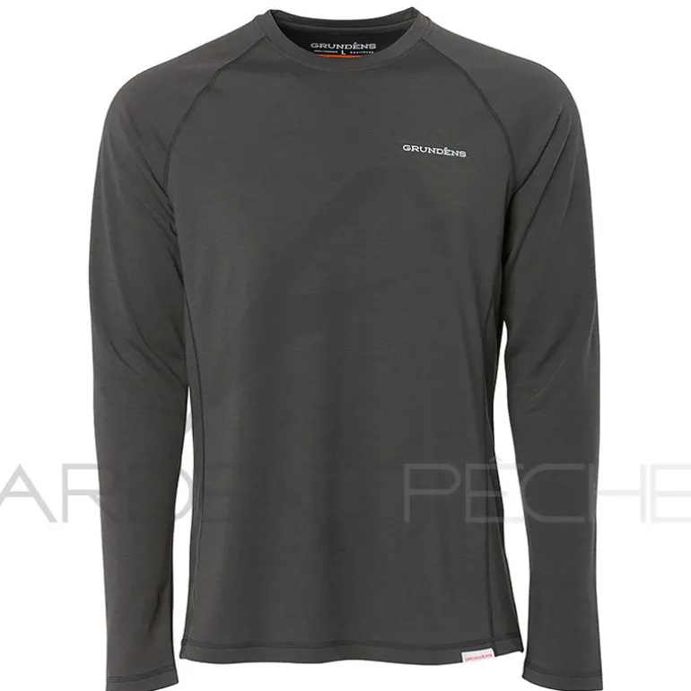 T Shirt GRUNDENS Grundies light crew top anchor
