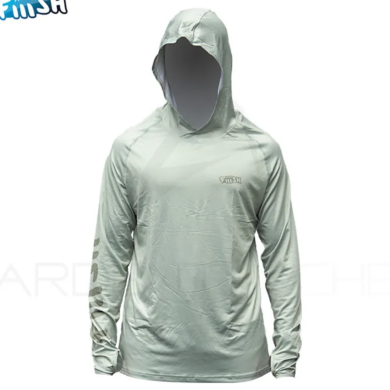 Tee shirt à capuche FIIISH Anti UV Olive green