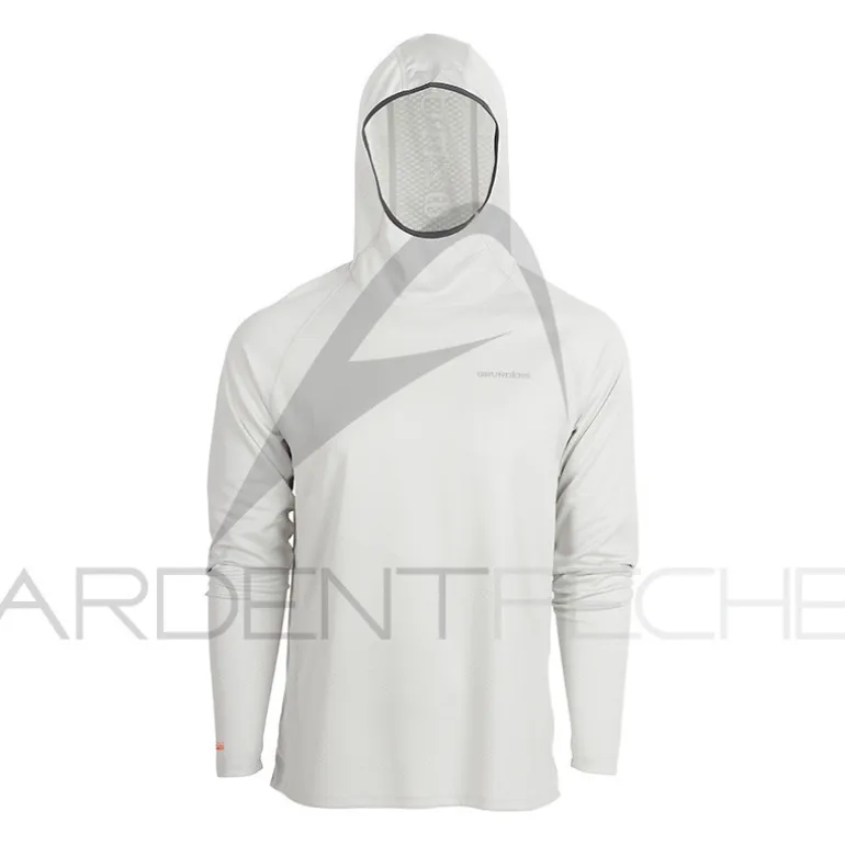 Tee shirt à capuche GRUNDENS Solstrale Pro Hoody Glacier