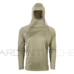 Tee shirt à capuche GRUNDENS Solstrale Hoodie Deep Lichen Green