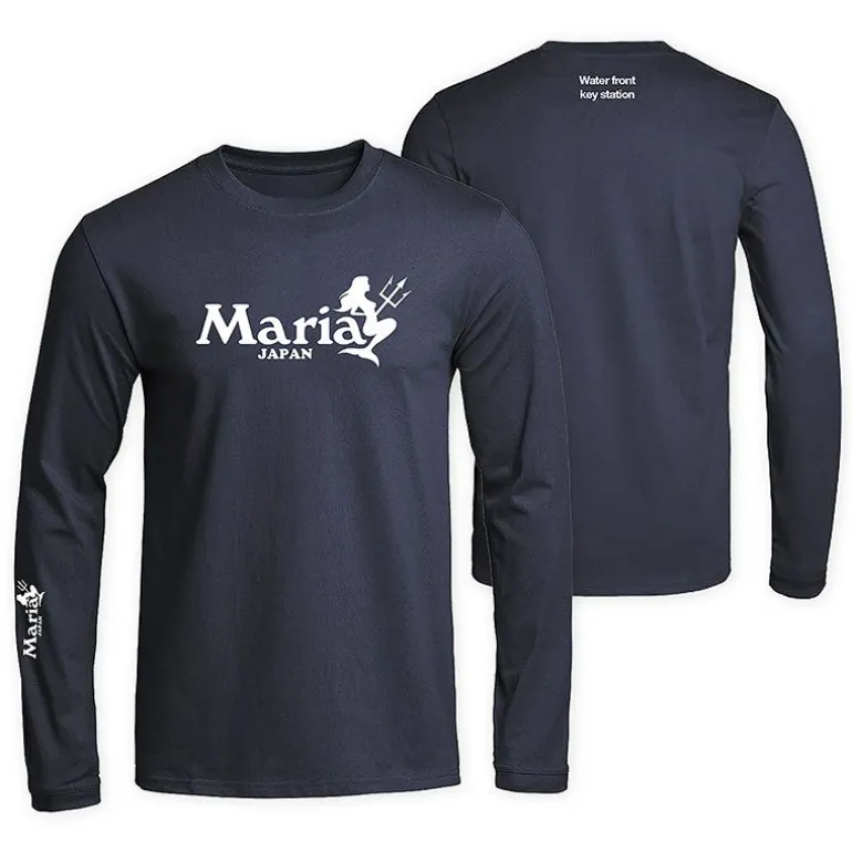Tee shirt à manches longues MARIA Dry long sleeve Navy