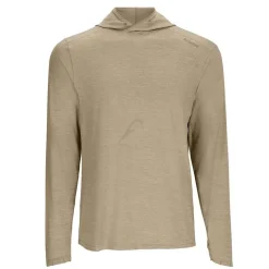 Tee shirt SIMMS Solarflex Cooling Hoody Stone