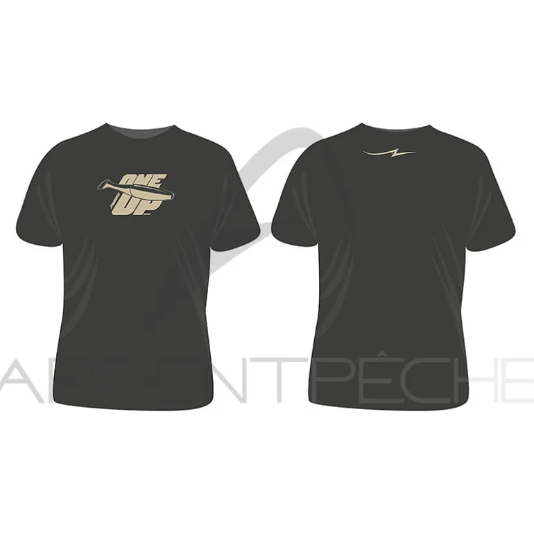 Tee shirt ULTIMATE FISHING One up evo gris