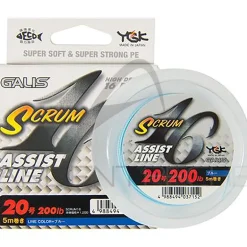 Tresse assist hook YGK Galis scrum 16 assist line