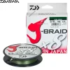 Tresse DAIWA J Braid X8 verte 150m