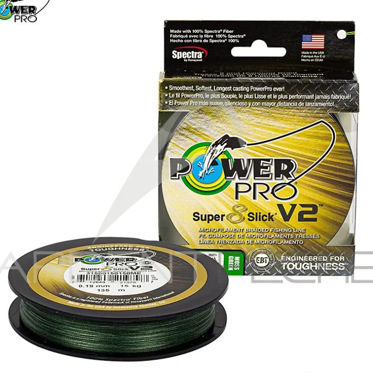 Tresse POWER PRO Super 8 slick V2 Moss green 275m
