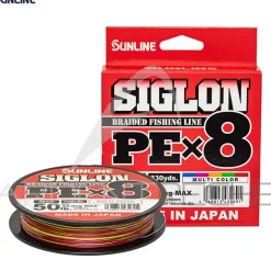 Tresse SUNLINE Siglon braid 8X multicolor 300m