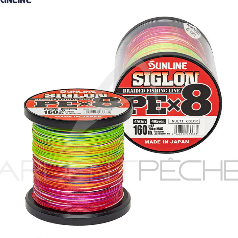 Tresse SUNLINE Siglon braid 8X Tuna broume 450m