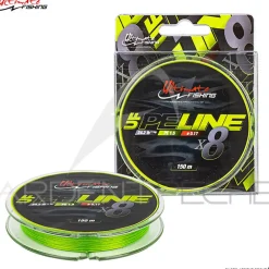 Tresse ULTIMATE FISHING PE Line X8 Chartreuse 200m