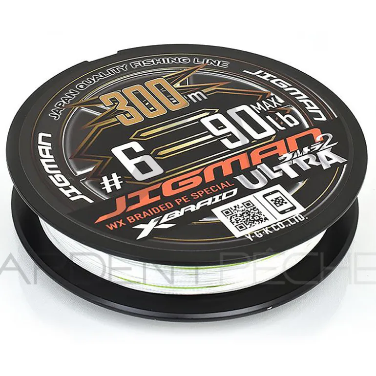 Tresse XBRAID Jigman ultra X8 300m