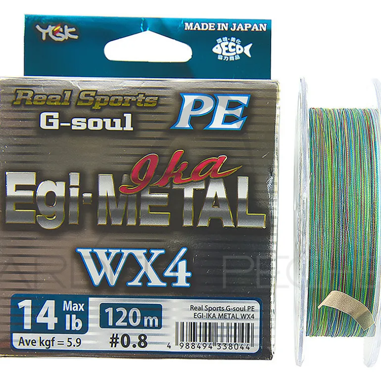 Tresse YGK G Soul WX4 Egi&Metal