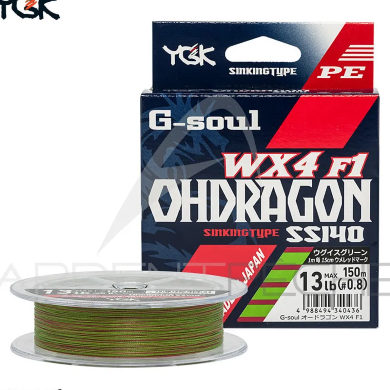 Tresse YGK Real sports G Soul upgrade ohdragon 150m