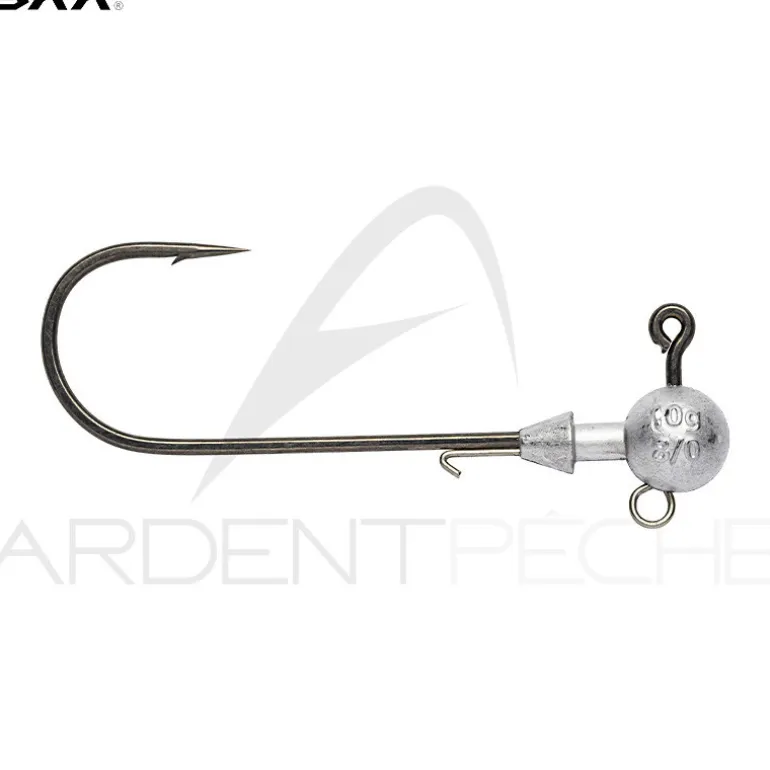 Tête plombée BKK Round elite Stinger eye bait keeper