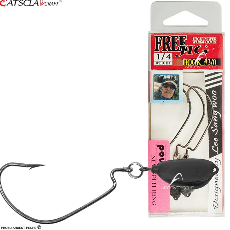 Tête plombée CATSCLAW CRAFT Free jig