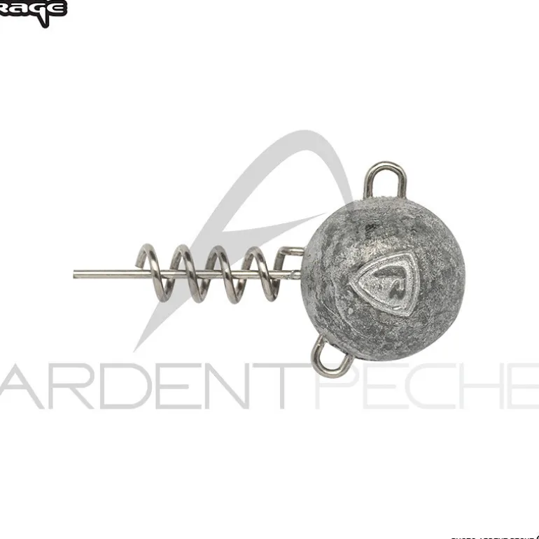 Tête plombée FOX RAGE Corkscrew round jig head pack