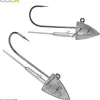 Tête plombée ILLEX Heavy straight jig head